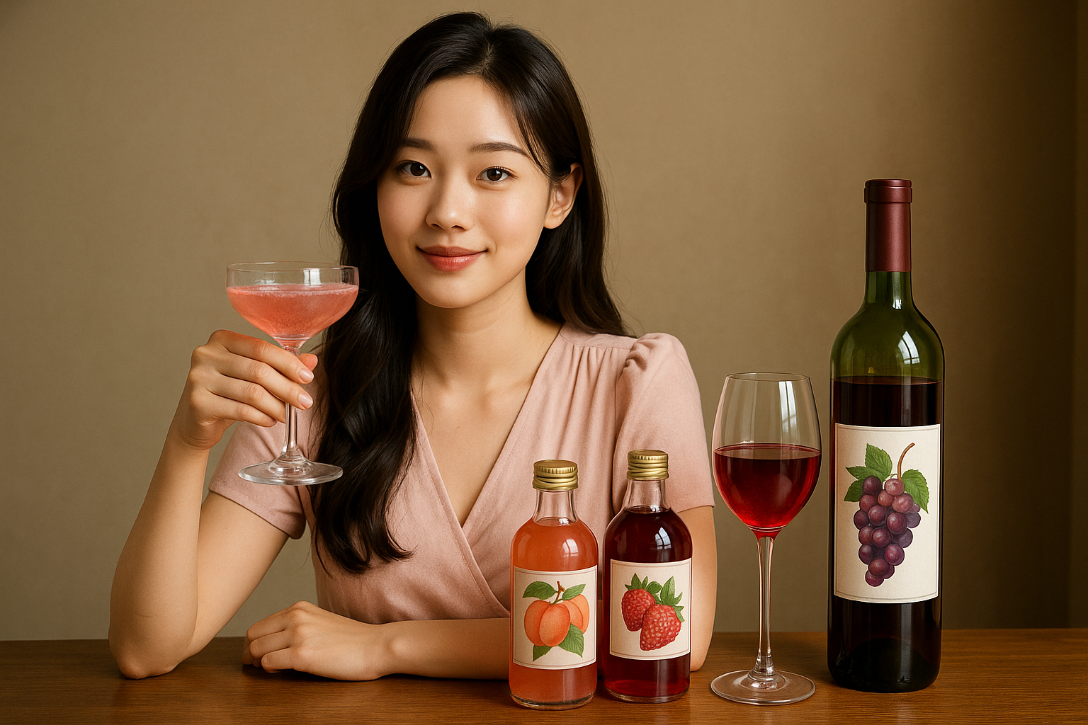 여성을 위한 달콤한 술