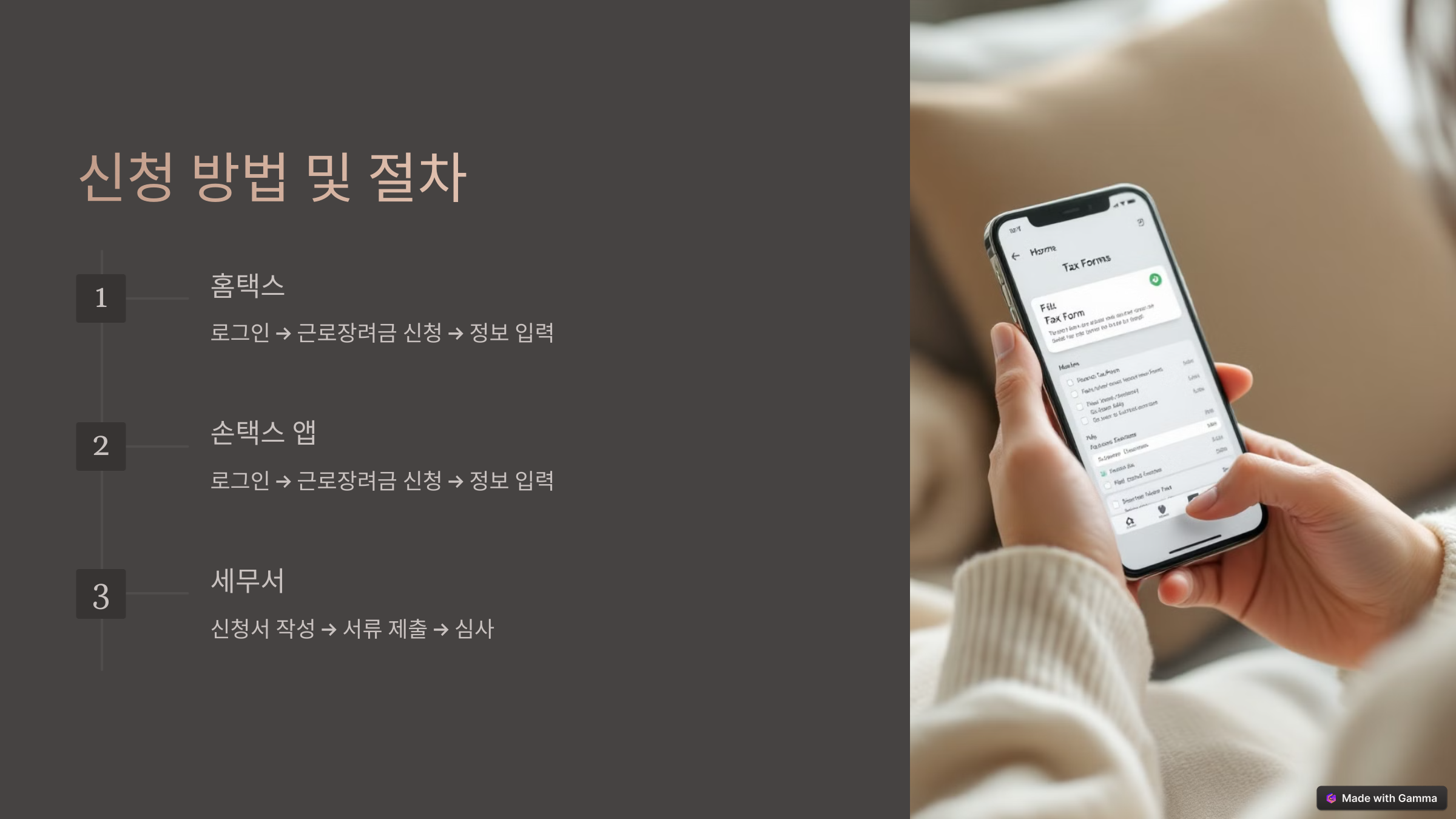 근로장려금 신청