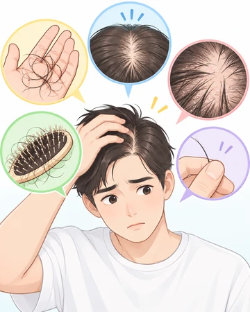 탈모초기증상으로 살펴보는 두피와 모발 변화9