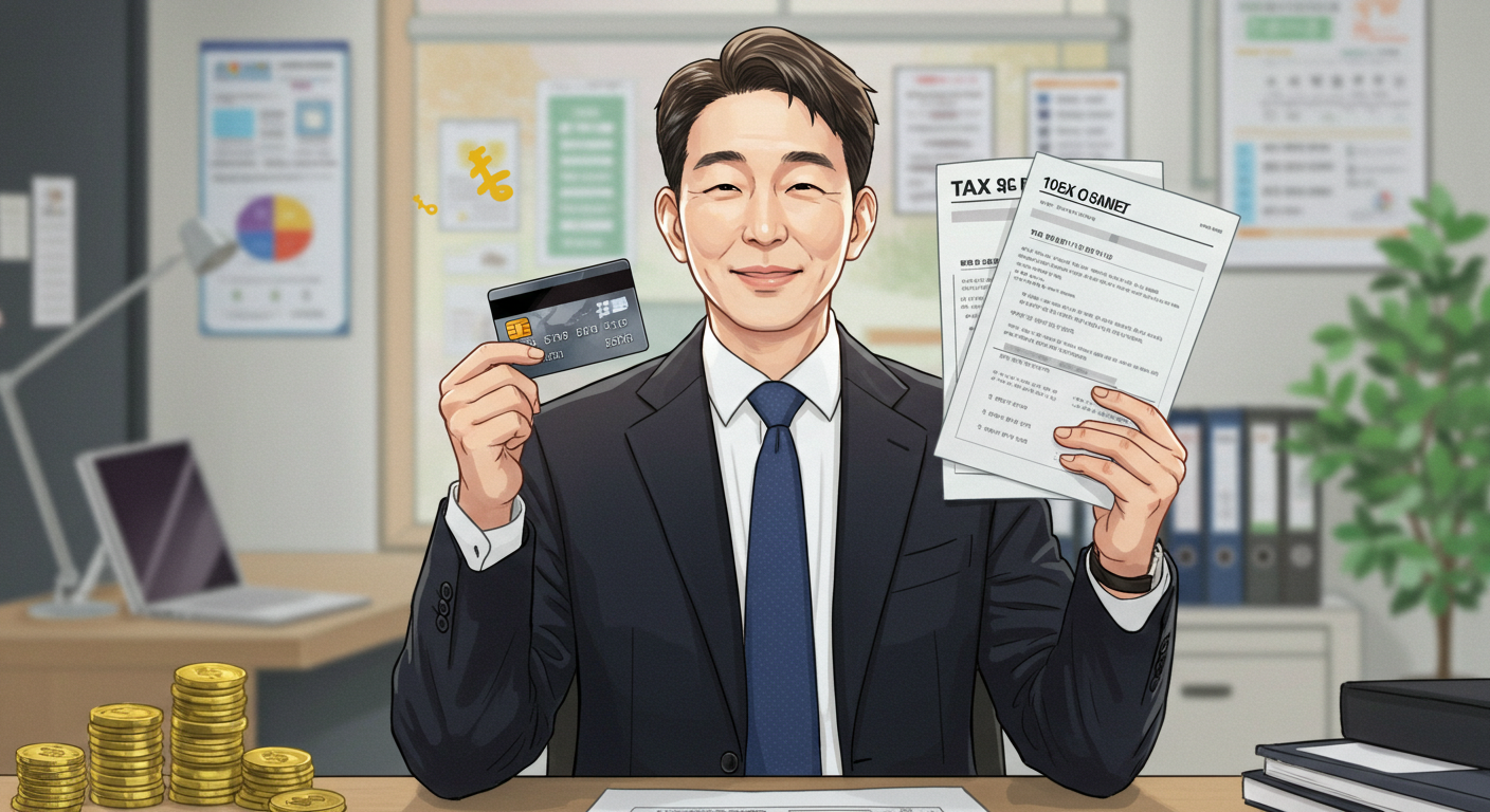 사업용 카드&amp;#44; 세금 감면&amp;#44; 부가가치세