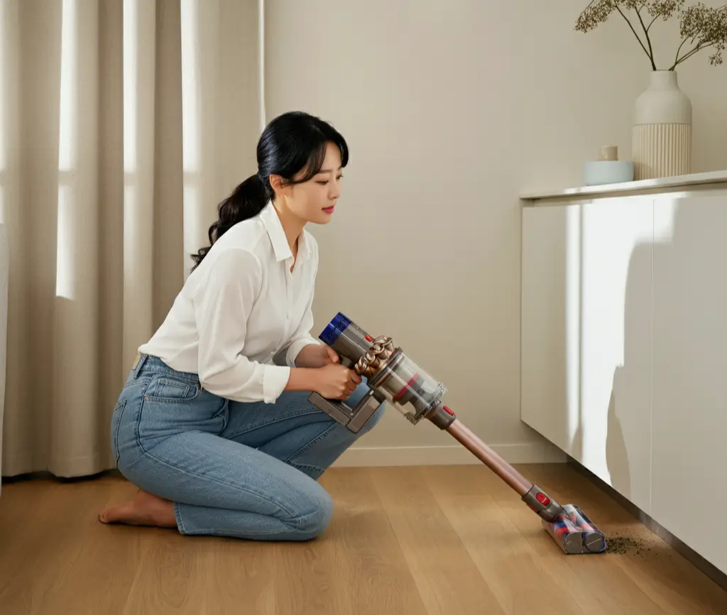 다이슨 무선 진공청소기 v12 슬림 리뷰