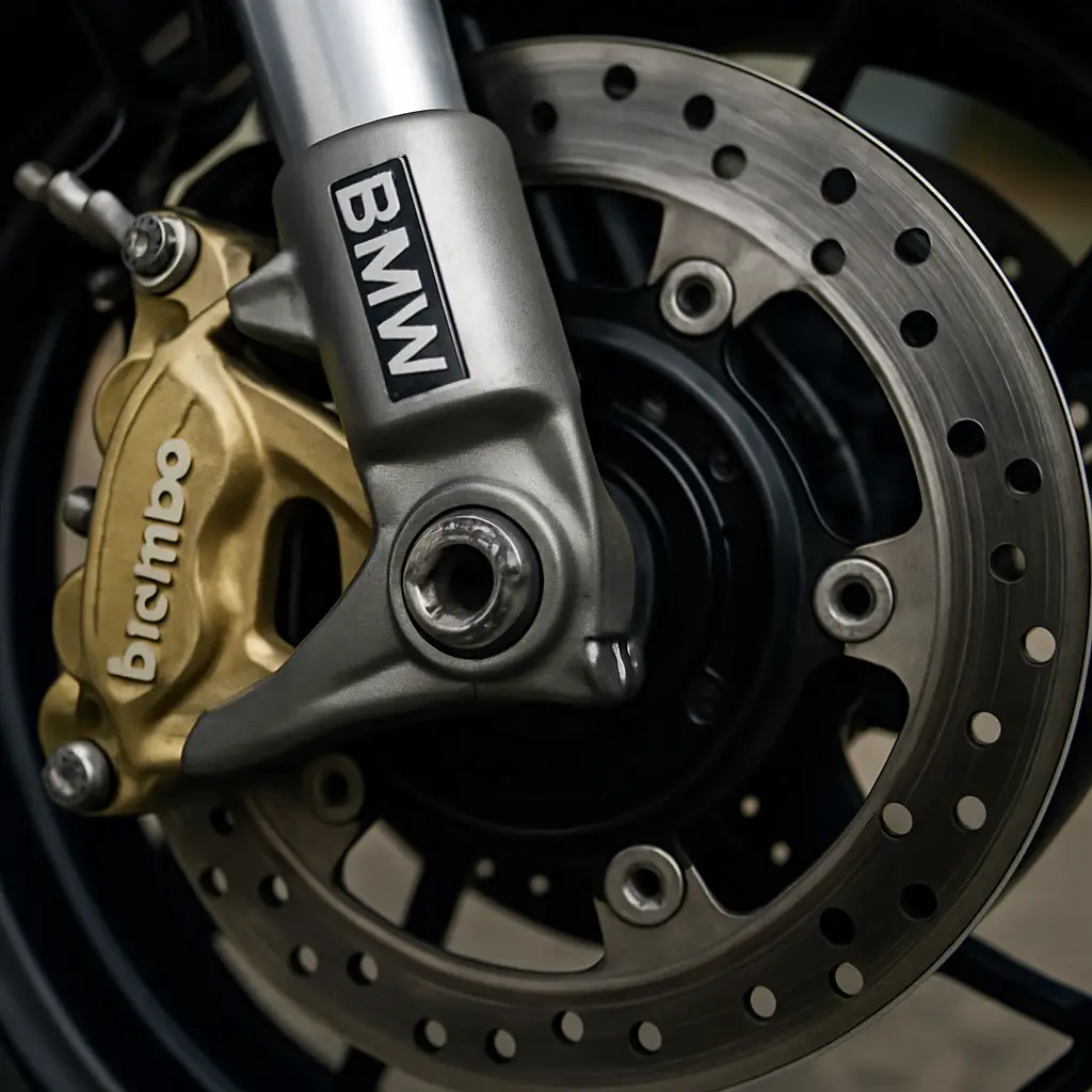 BMW 모토라드 제동력의 핵심