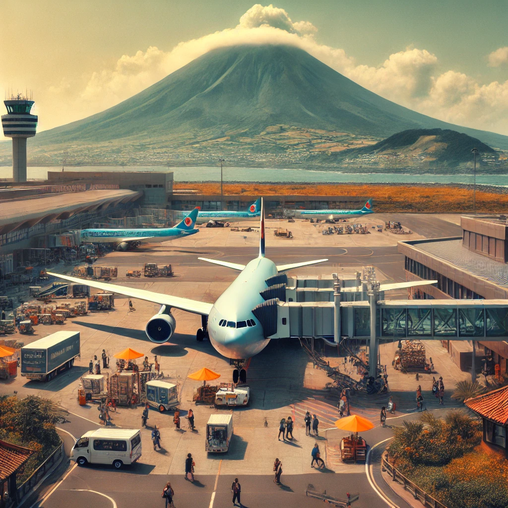제주도 공항 이미지 사진