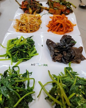 구례방광마을-산나물