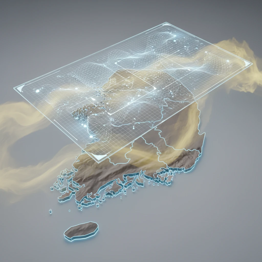 황사 미세먼지 농도 읽는 법과 마스크..