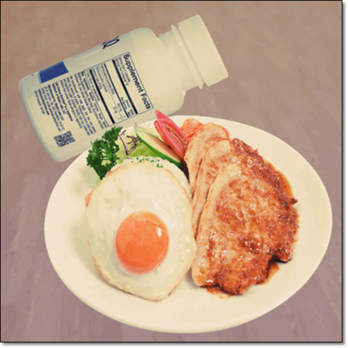 PEA 음식과 보충제