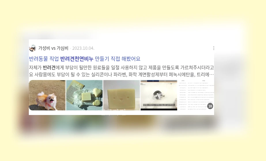 반려견 천연 비누_2_subsection