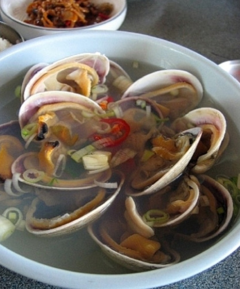 거제-개조개-조개탕-선창회식당