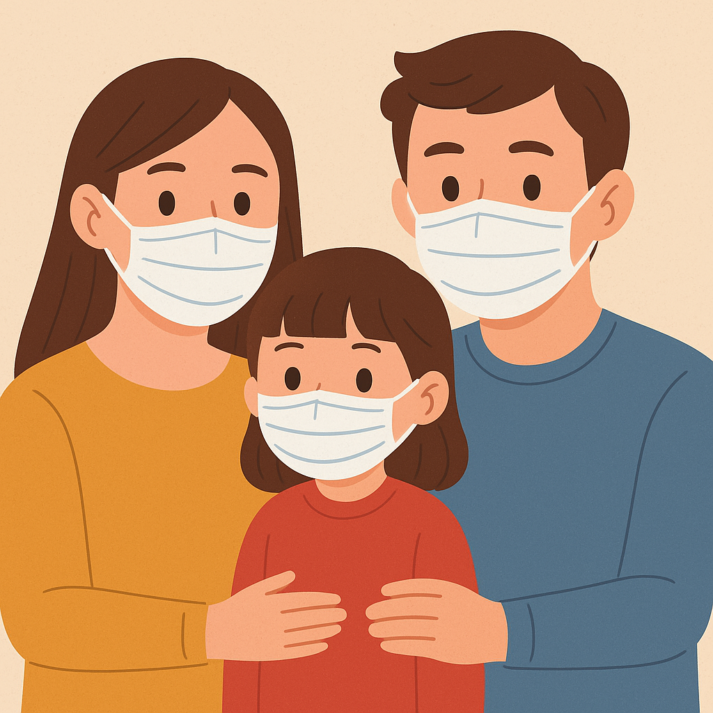 마스크로 RSV 예방