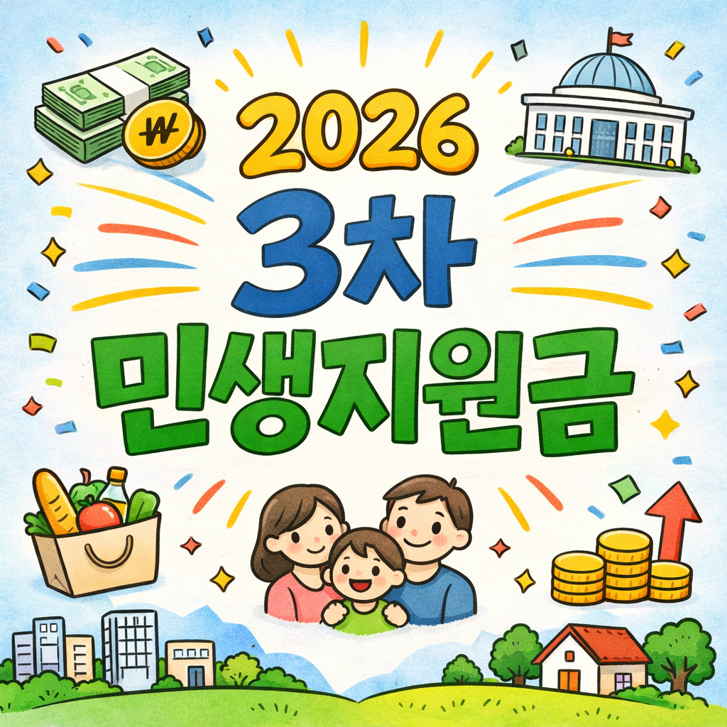 2026 3차 민생지원금 확정? 정부발표 vs 지자체 지원 한눈에 비교