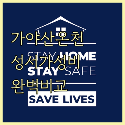 성주 가야산 온천 호텔부터 성서 가성..