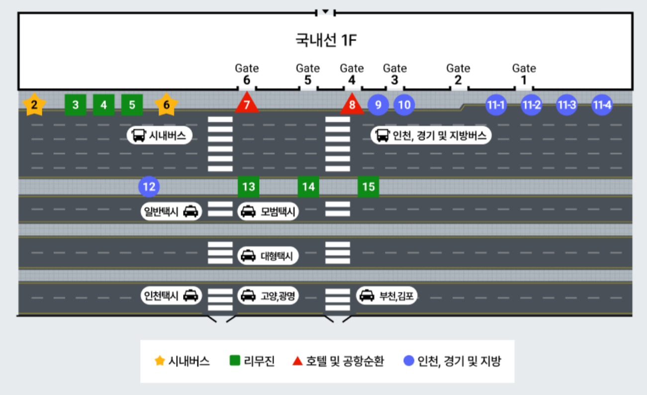 김포공항 성남 리무진 위치