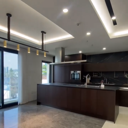 럭셔리한 주방, 너무 고급져서 그냥 입이 벌어진다.