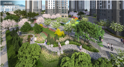 금정역 푸르지오 그랑블 아파트