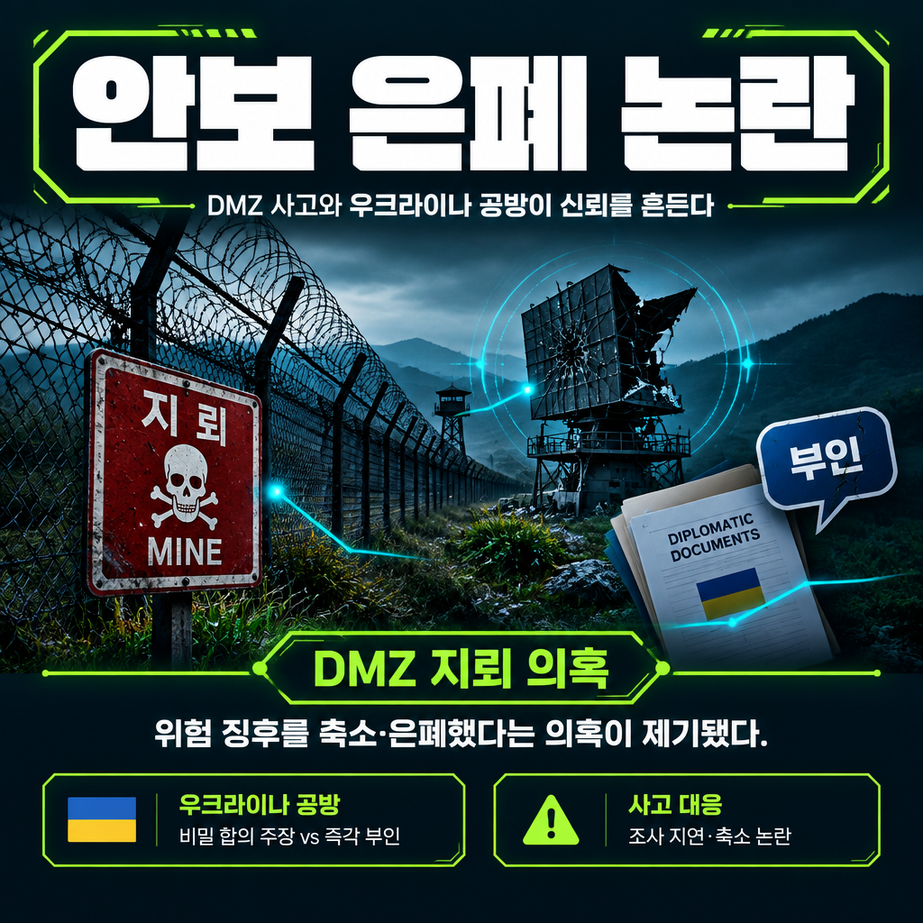 안보 은폐 논란