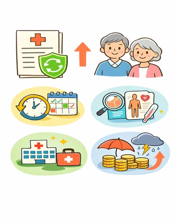 질병보험 갱신형 구조와 보험료 인상 요인12