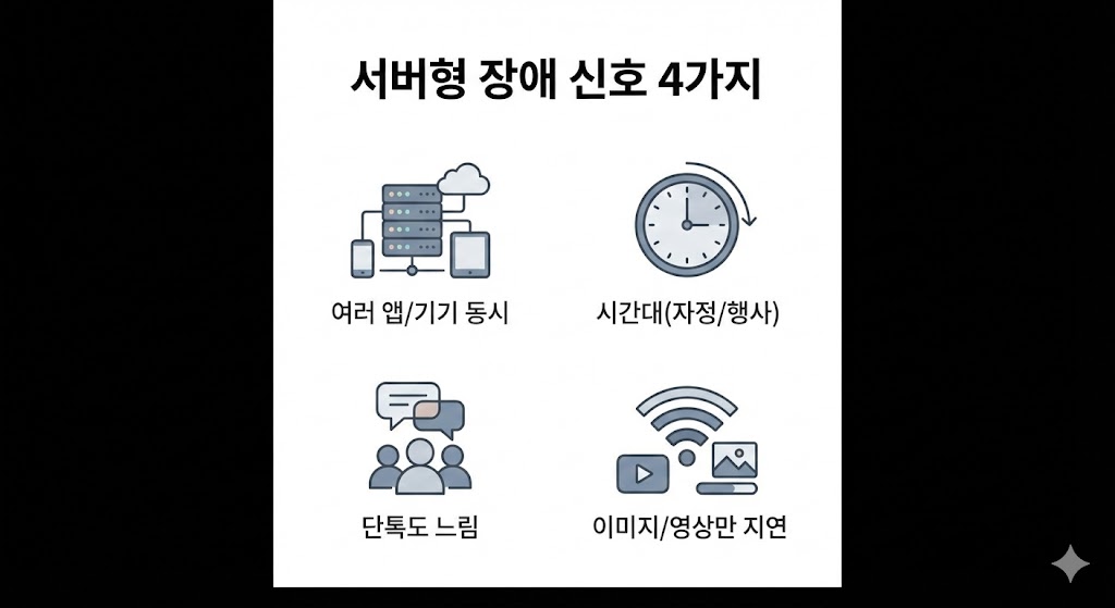 카카오톡 사진·영상 전송 지연(서버 이슈)일 때: 내가 할 수 있는 것만 정리