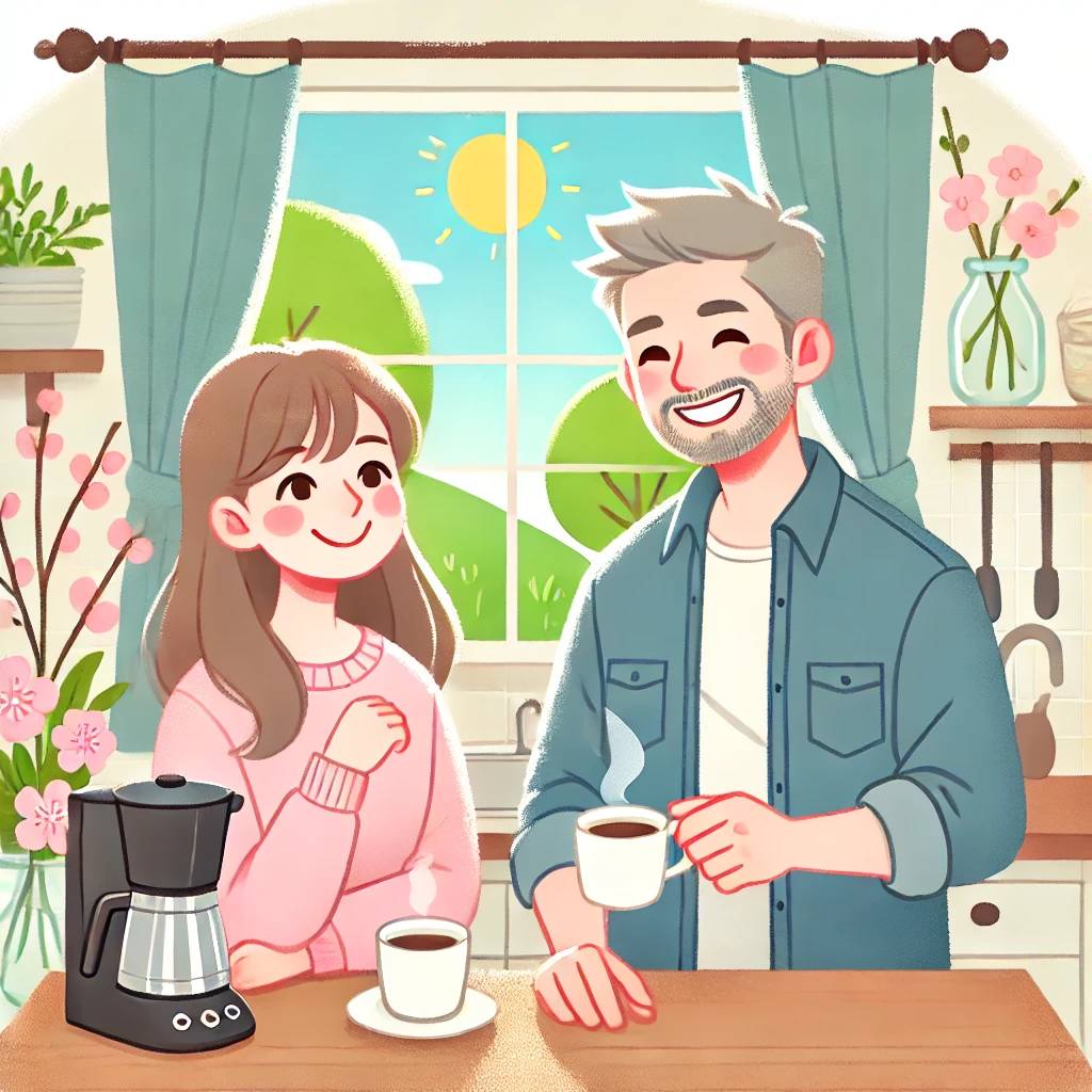 릴렉스한 커피 한잔