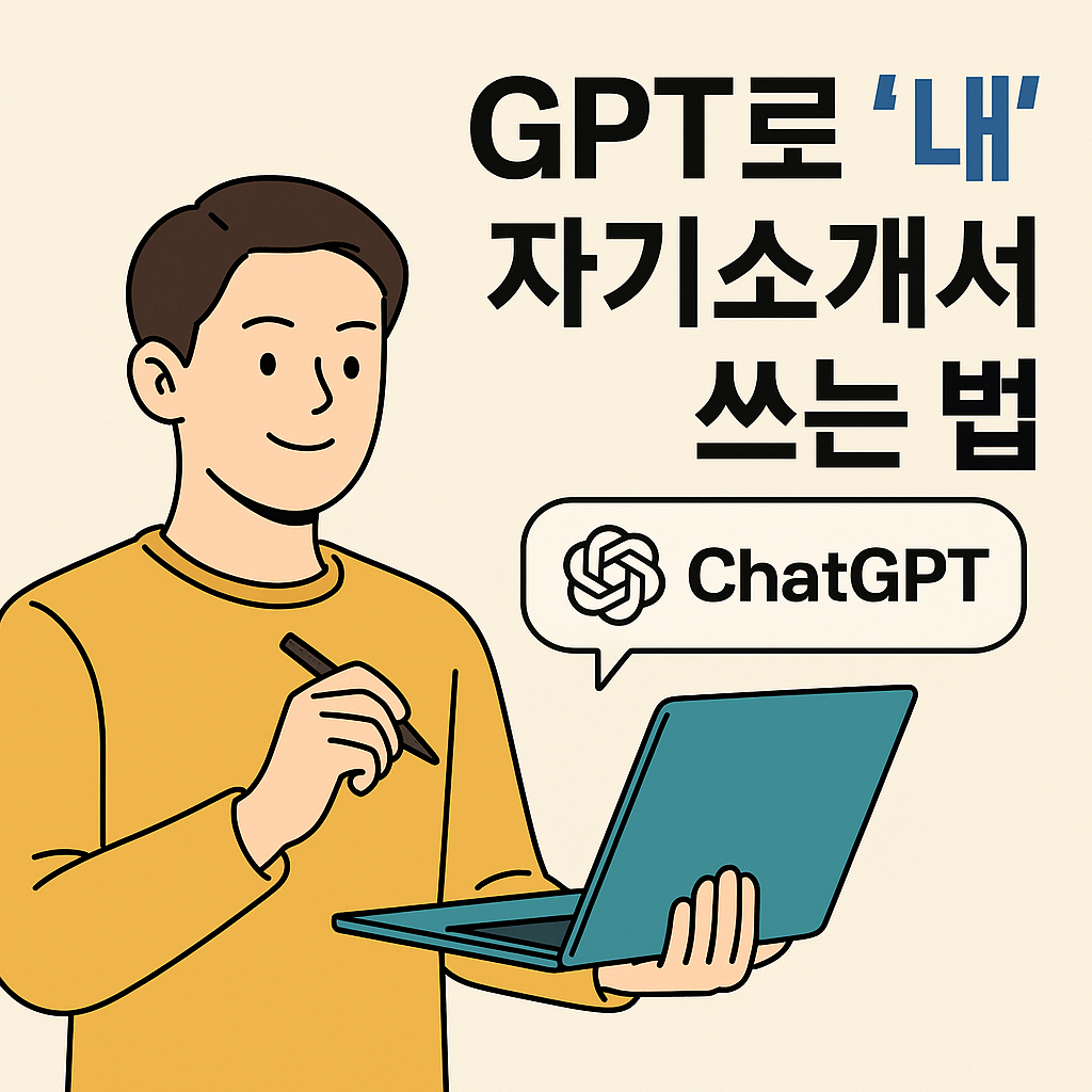 GPT로 자소서쓰기