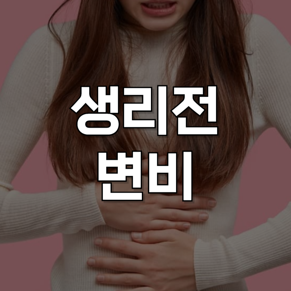 생리 전 변비 해결법! 원인부터 효과적인 대처법까지