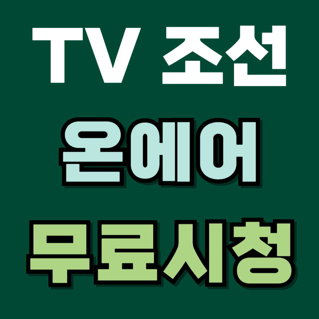 TV조선 온에어