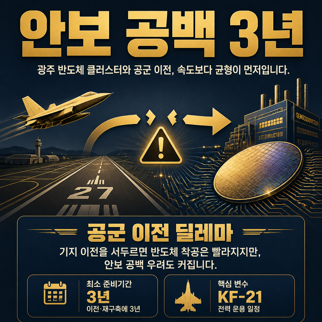 안보 공백 3년