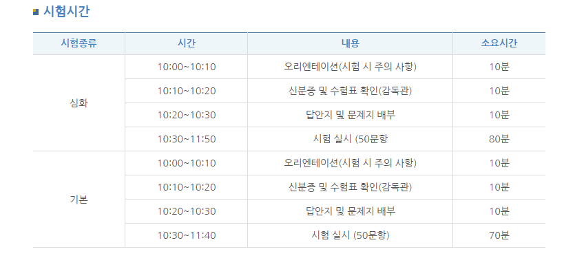 한국사능력검정시험 79회 접수하러 가기