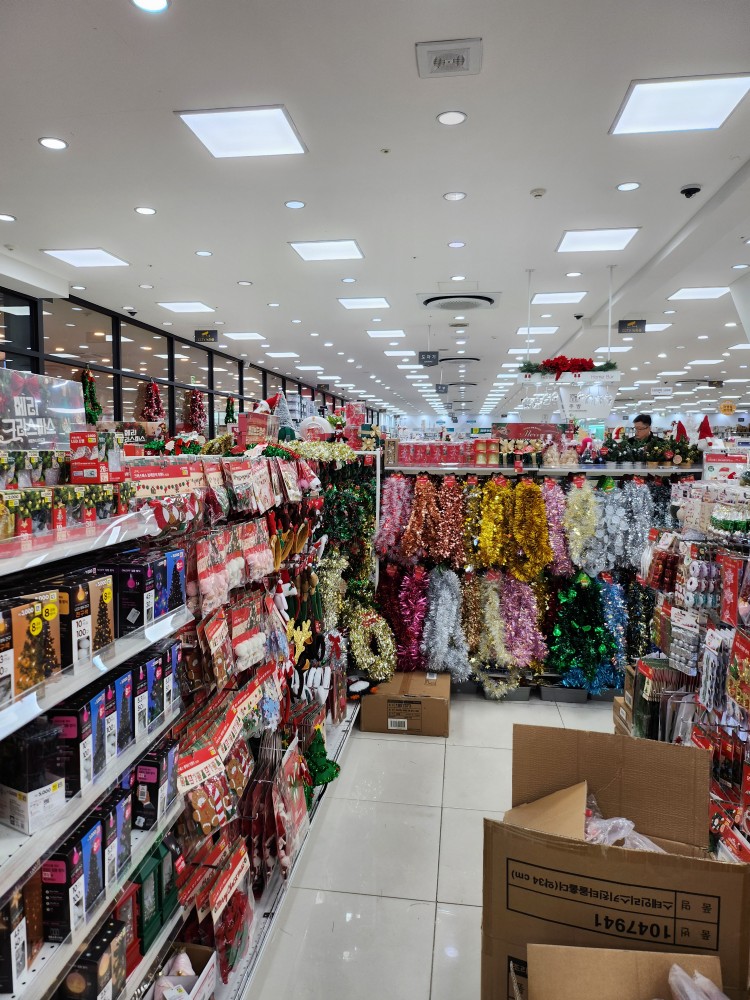 다이소 크리스마스 코너