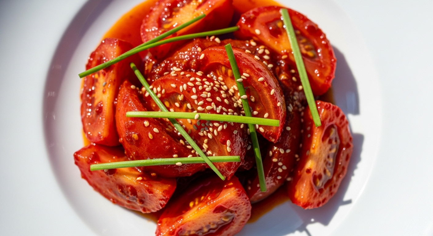 토마토겉절이황금레시피
