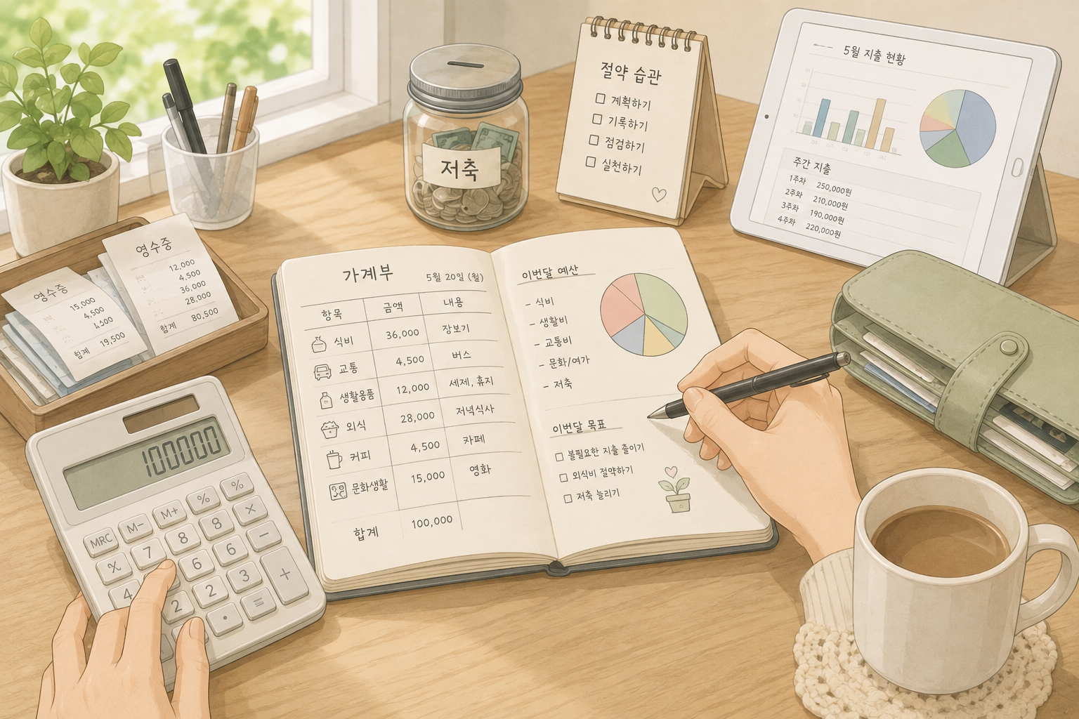 가계부 쓰는 현명한 방법