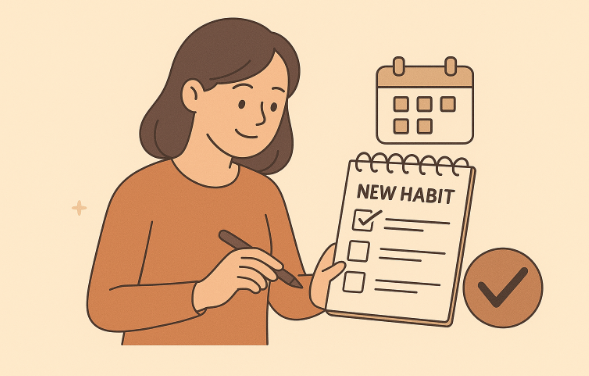 습관형성하는 사진