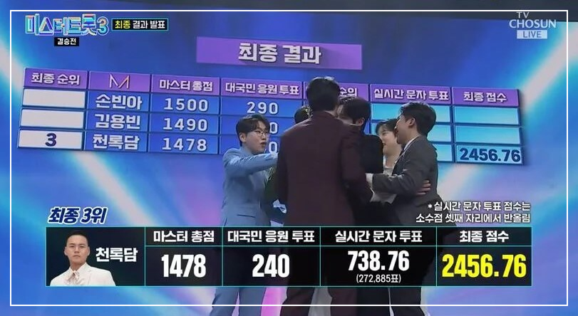 미스터트롯3 대국민응원투표