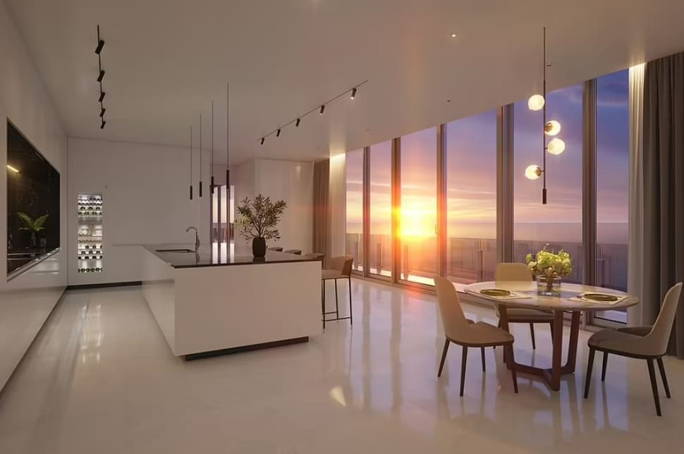 애스턴 마틴이 디자인한 마이아미의 럭셔리 아파트 VIDEO: Stunning Downtown Miami apartment block by Aston Martin nears completion