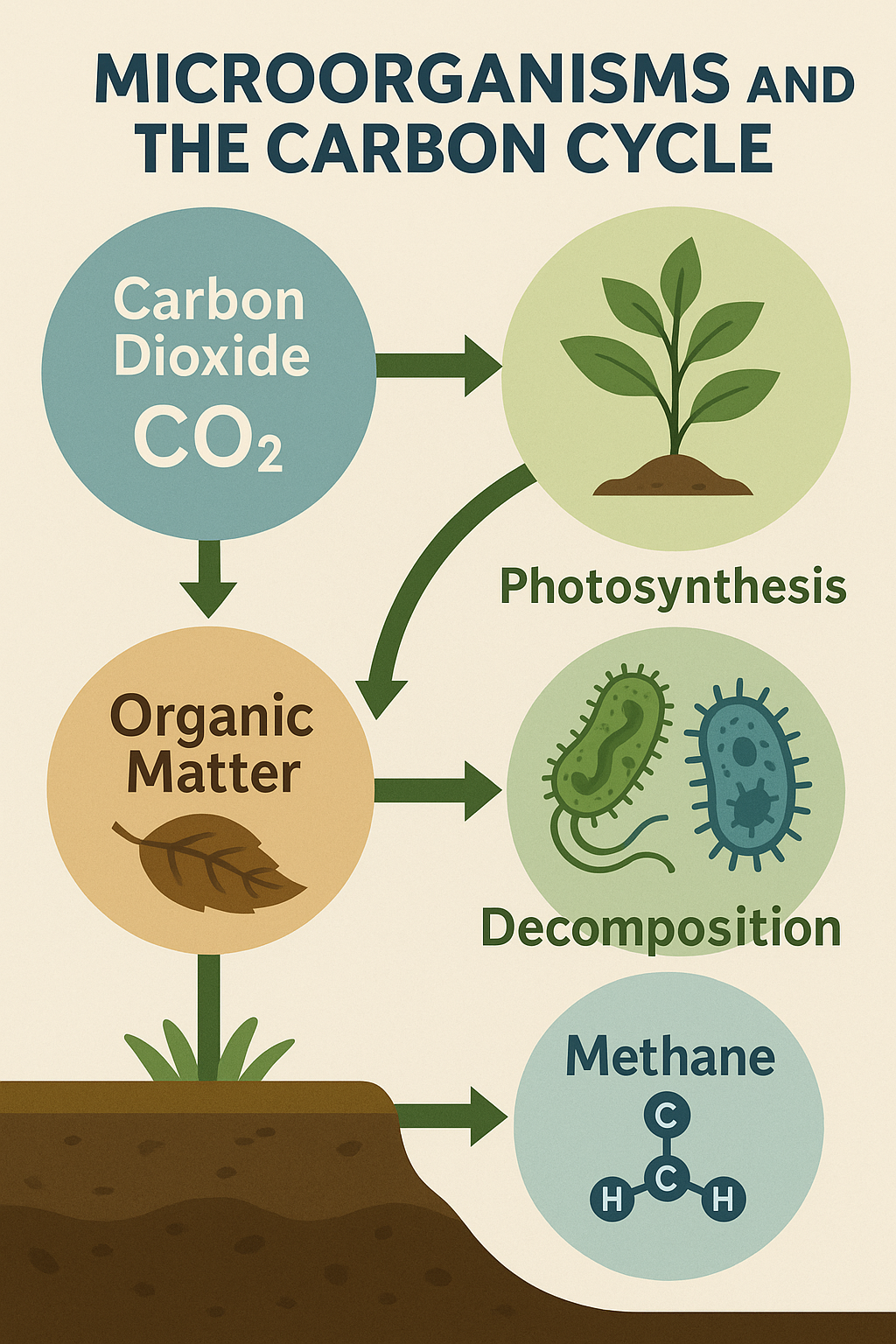미생물과 탄소순환의 관계 관련 사진