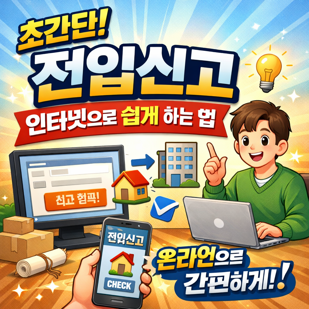 전입신고 방법