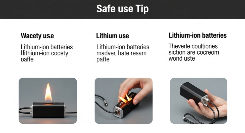 리튬이온 배터리 안전한 사용법 