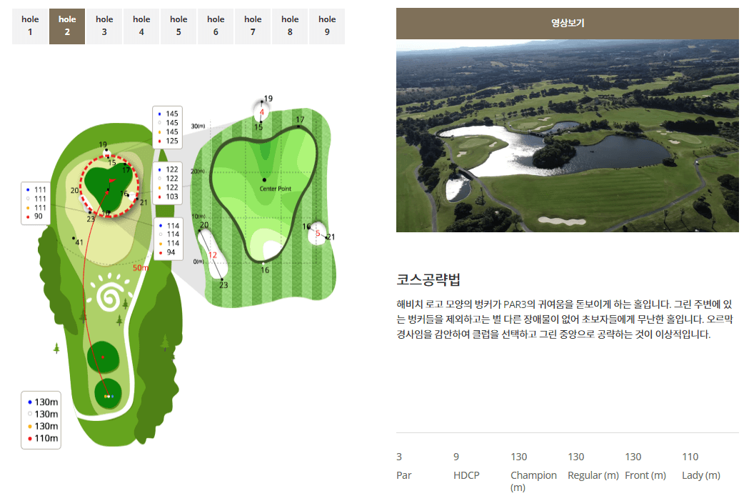 해비치 제주 컨트리클럽 밸리코스 2