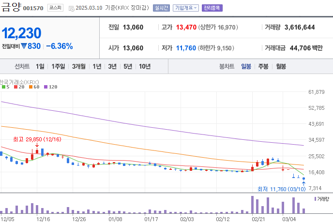 금양 주가 전망, 금양 거래정지, 코스피200 퇴출 확정