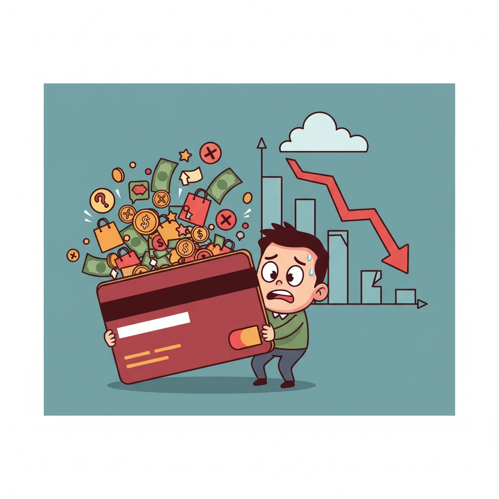 마이너스통장 한도 꽉 채워 쓰면 신용..