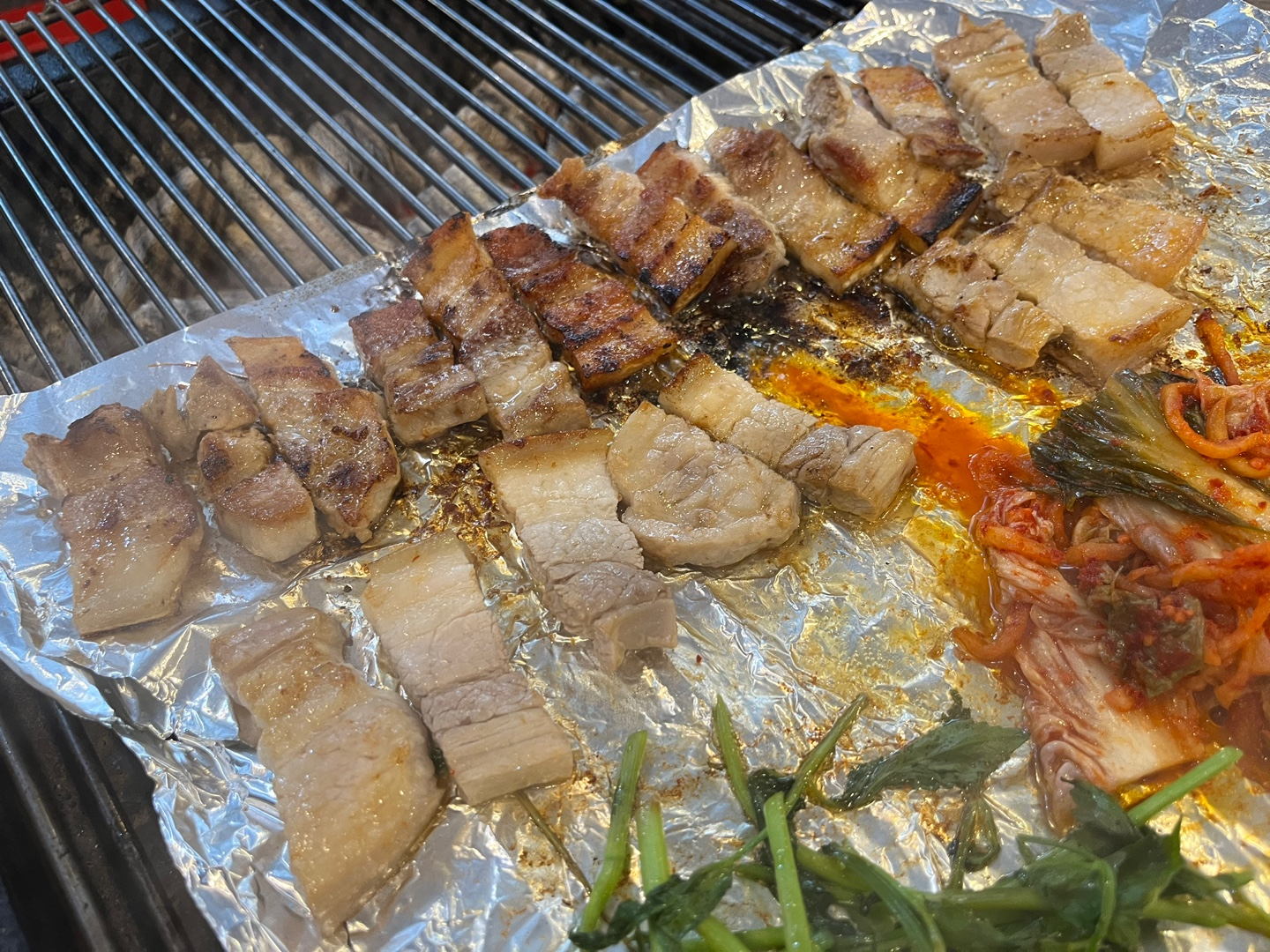 청계산 어울더울 반려견 동반 양갈비 오겹살