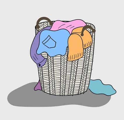 빨래바구니사진