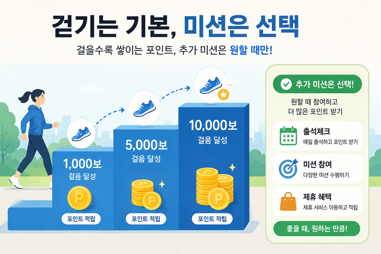 토스 만보기 걸음 수별 포인트와 걷기 앱테크 활용 방법