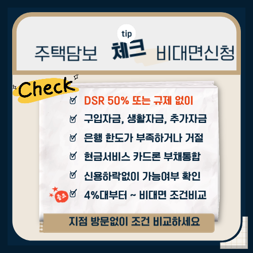 주택담보대출 금리 비교