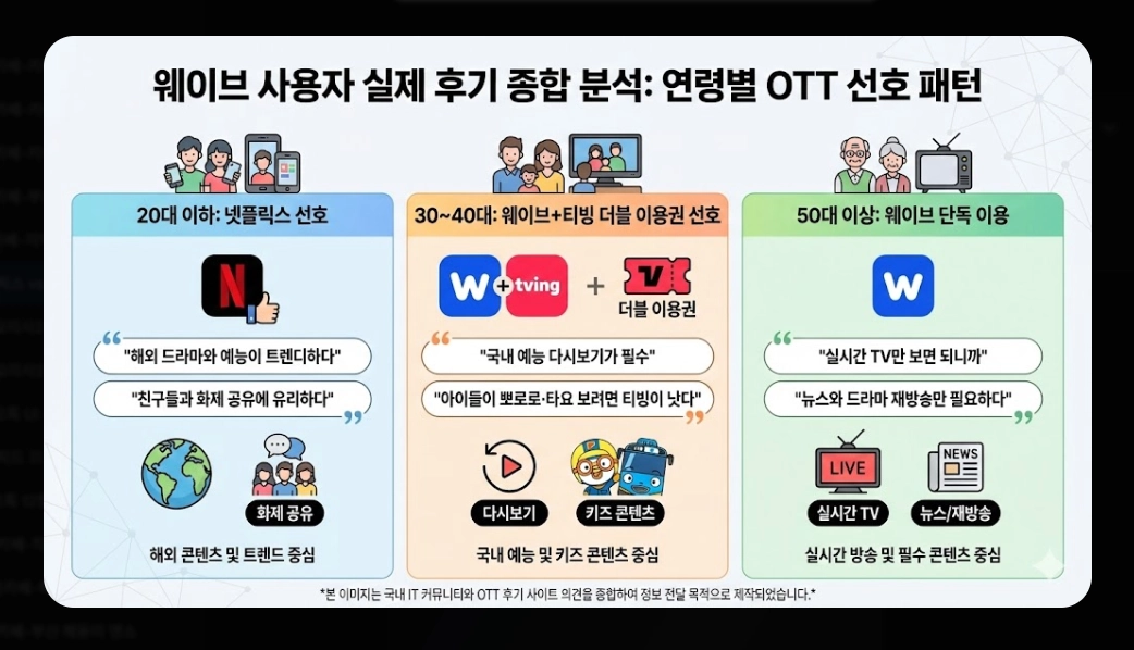 넷플릭스 vs 웨이브 콘텐츠 비교 완벽 가이드