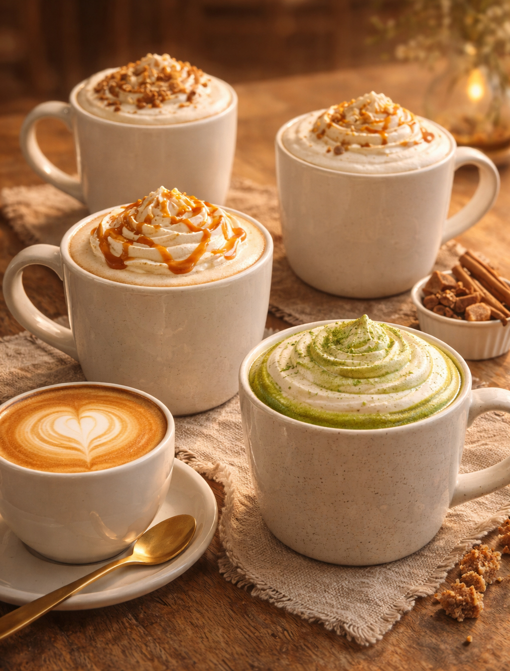 따듯한 시그니처 라떼