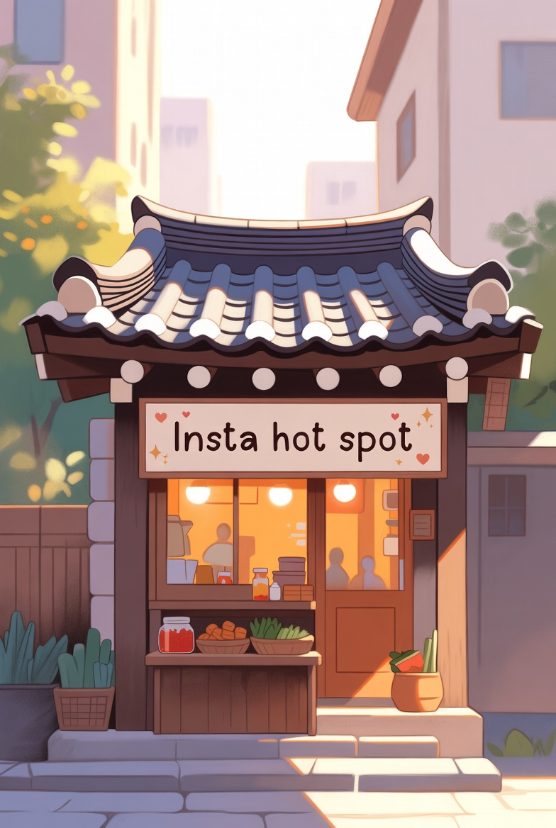 스마트폰 화면에 인스타그램 해시태그가 표시된 이미지 &ndash; SNS마케팅 해시태그활용 생활속경영전략