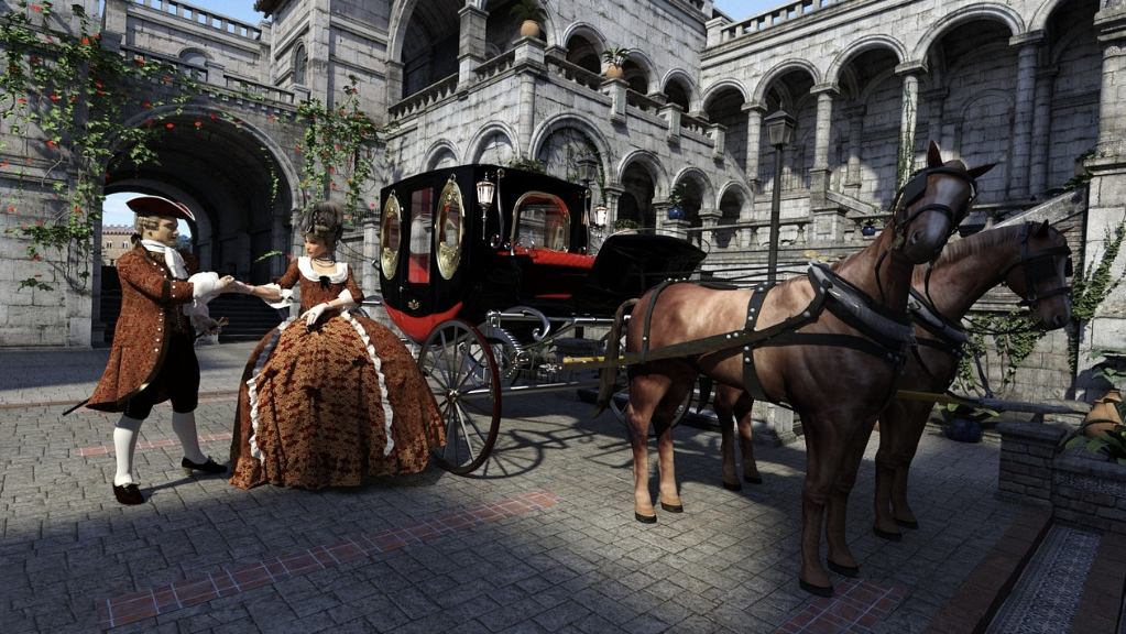 중세 귀족 대체 사진