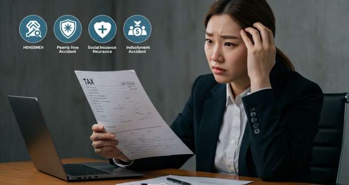 4대 보험 납부내역