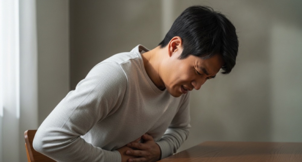 위염 증상으로 속쓰림과 복부 통증