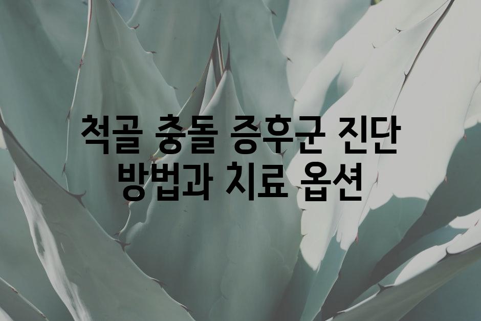 척골 충돌 증후군 진단 방법과 치료 옵션